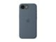 Mobil - Deksel og etui - Apple iPhone 17e Silicone Case with MagSafe – Anchor Blue - MHWE4ZM/A