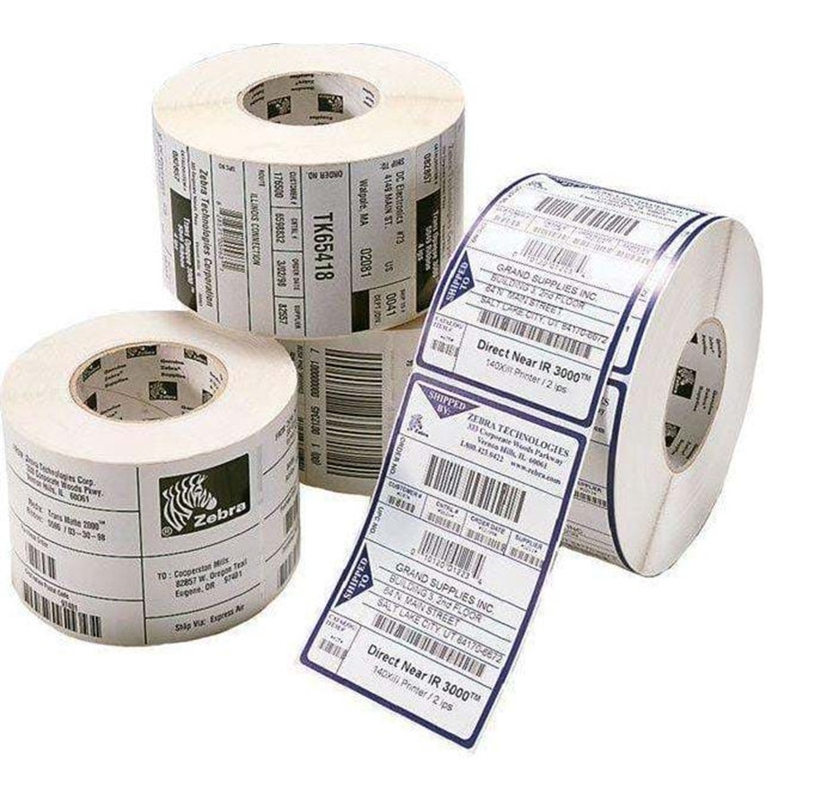 Papir, Fotopapir & Etiketter - Zebra Z-ULTIM 3000T 51X25MM WHITE - 880247-025D