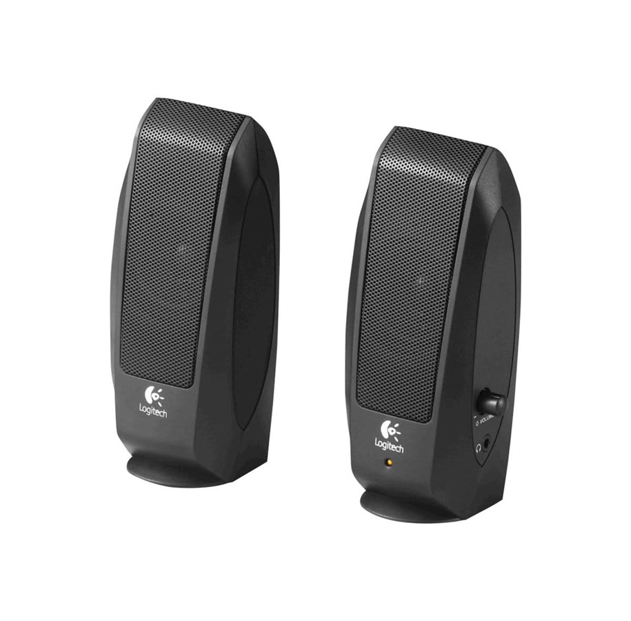 Høyttalere - PC - Logitech S-120 - 2.0 kanaler - Svart - 980-000010