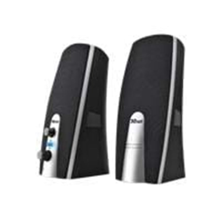 Høyttalere - PC - Trust MiLa 2.0 Speaker Set - 2.0 kanaler - Svart - 16697