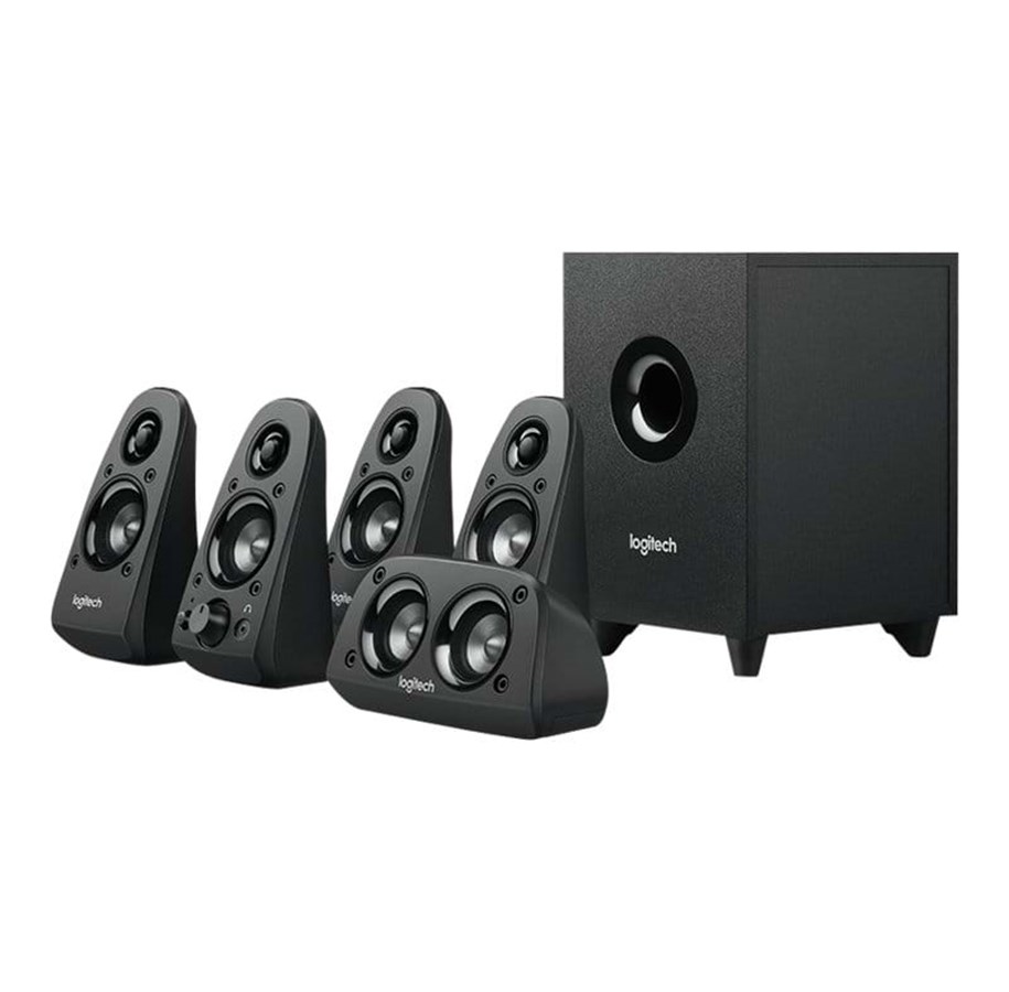 Høyttalere - PC - Logitech Z506 5.1 SRS speakersystem - 5.1 kanaler - Svart - 980-000431
