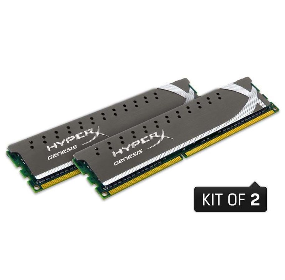 RAM - Kingston 8GB DDR3 1600MHz (2x4) HyperX - KHX1600C9D3X2K2/8GX