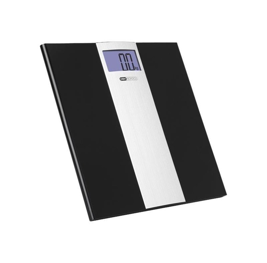 Personvekt - OBH Nordica Badevekt Personvekt sort m/alu - 6271