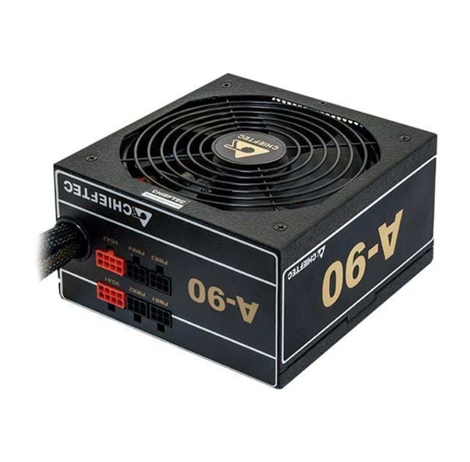 Strømforsyning (PSU) - Chieftec A-90 Series GDP-550C Strømforsyning (PSU) - 550 Watt - 140 mm - ATX - 80 Plus Gold sertifisert - GDP-550C
