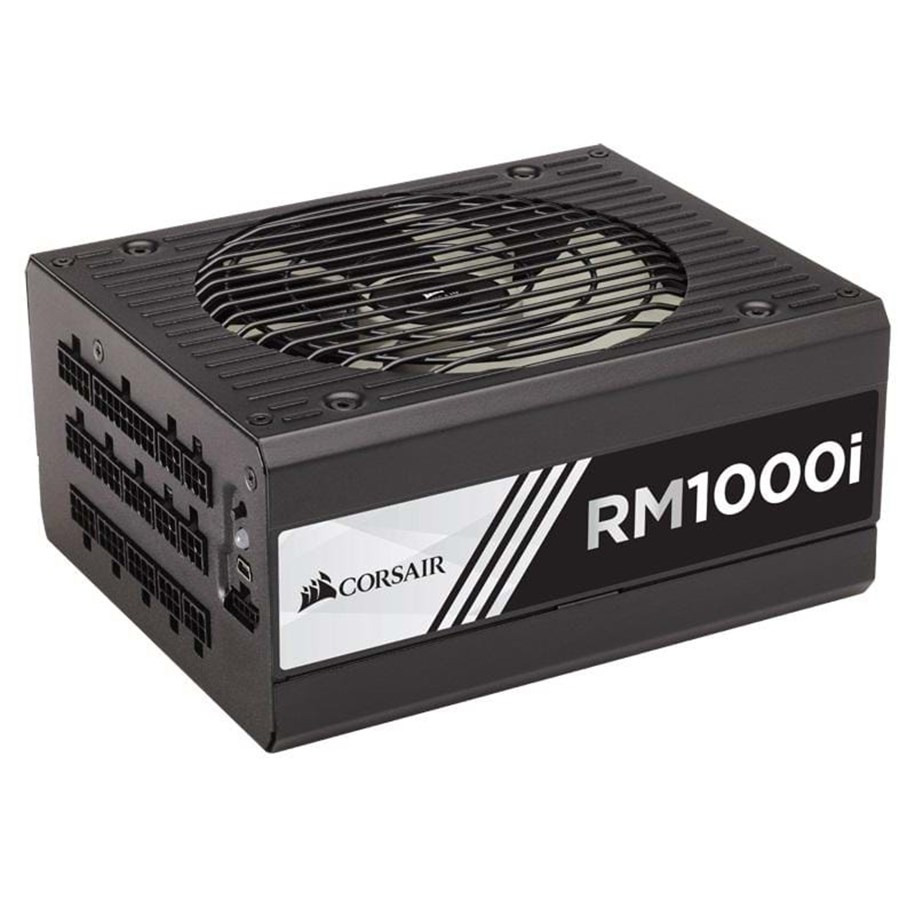 Strømforsyning (PSU) - Corsair RM1000i Strømforsyning (PSU) - 1000 Watt - 135 mm - ATX - 80 Plus Gold sertifisert - CP-9020084-EU