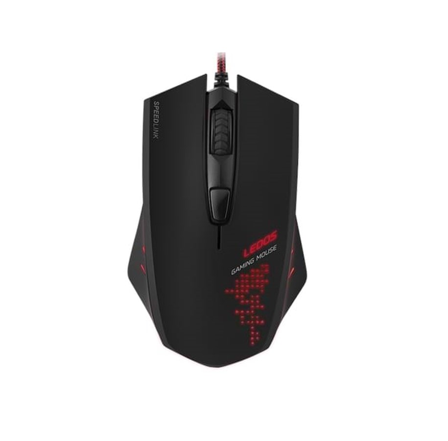 Mus - Speed-Link LEDOS Gaming Mouse - Black - Gaming mus - Optisk - 5 - Svart - SL-6393-BK
