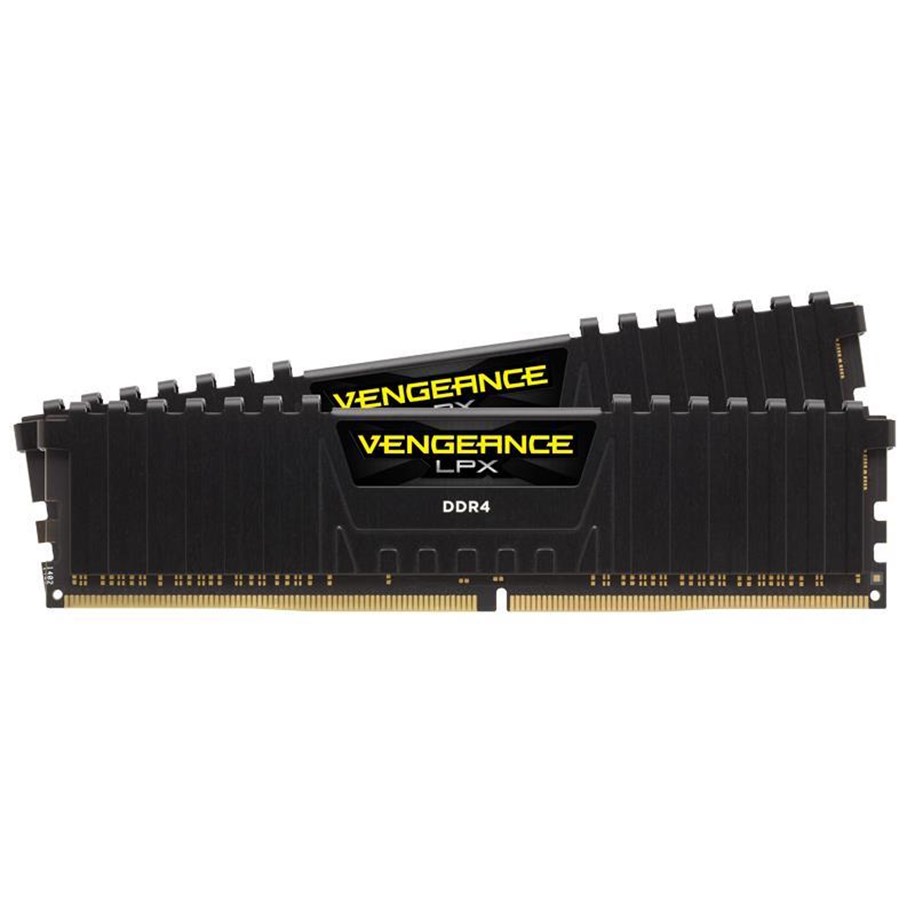 RAM - Corsair Vengeance LPX DDR4-3200 - 32GB - CL16 - Dual Channel (2 pcs) - Intel XMP - Svart - CMK32GX4M2B3200C16