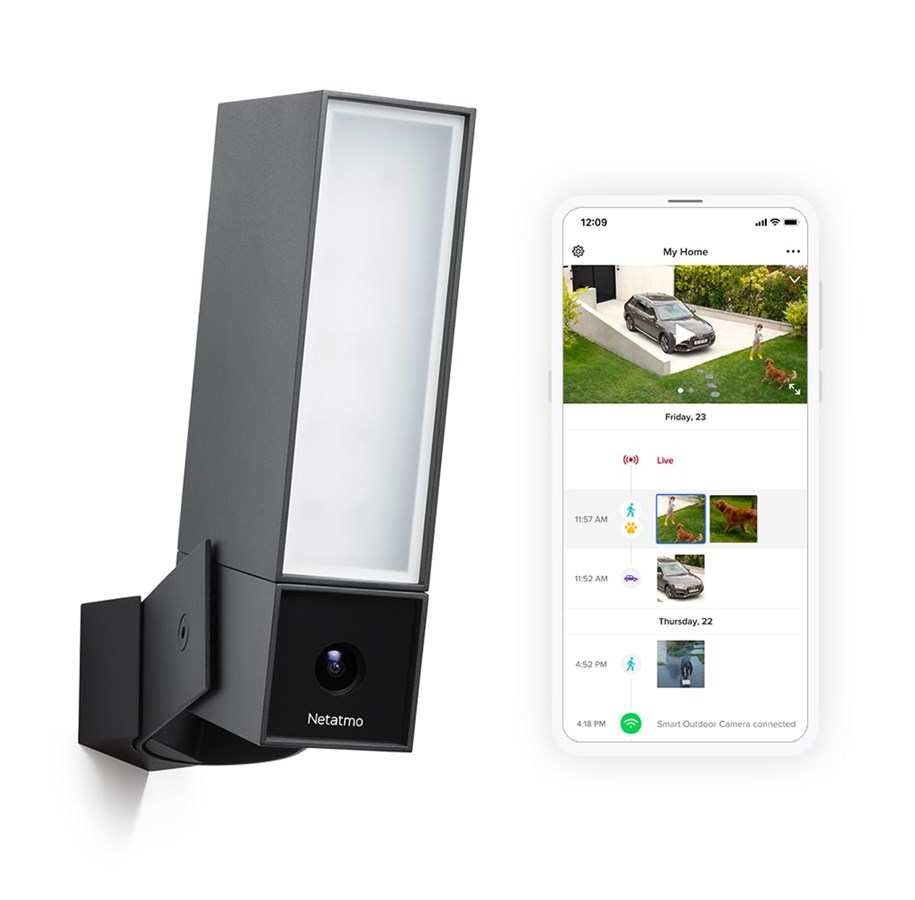Smarthus - Netatmo Presence Smart Utendørs kamera - NOC01-EU