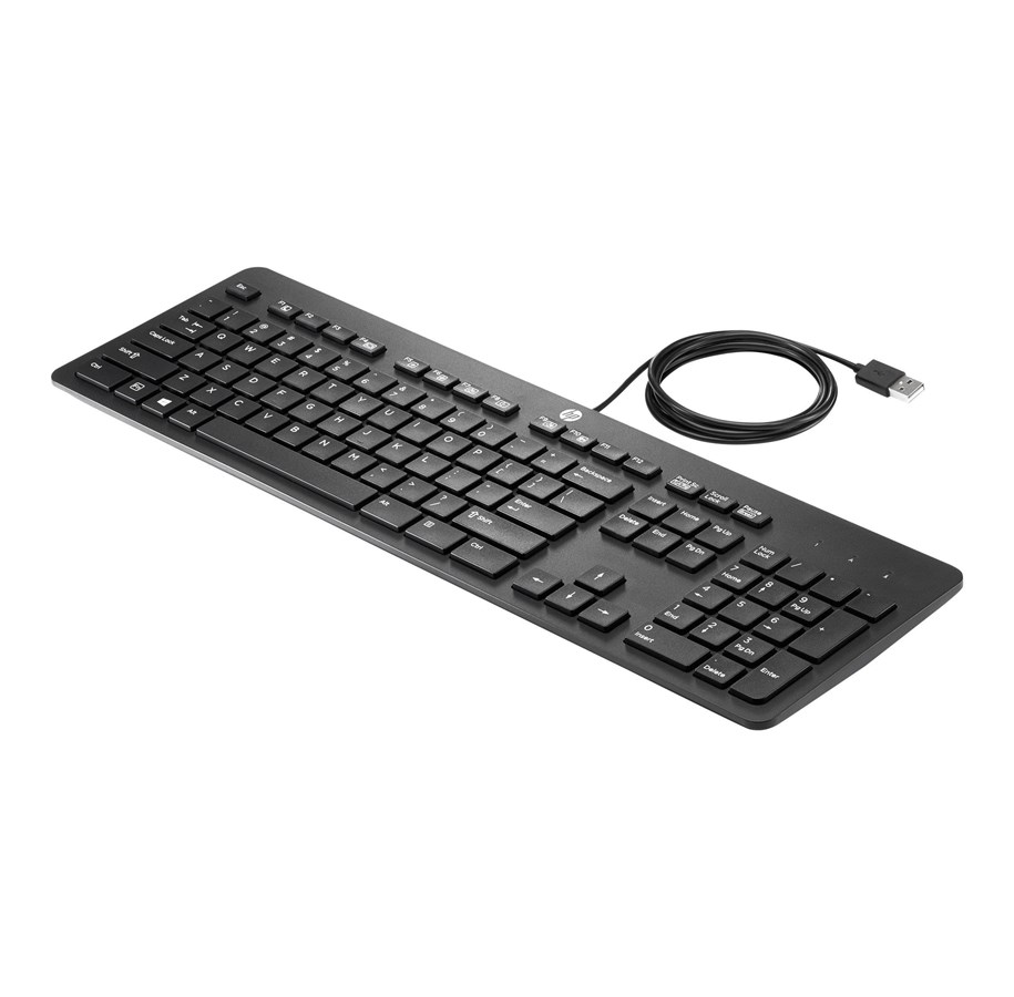 Tastatur - HP Business Slim - US Layout - Tastatur - Engelsk - Svart - N3R87AA#ABB