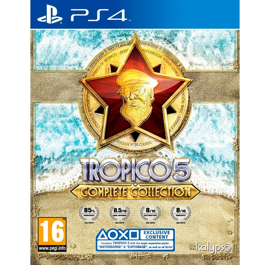 Spill - Tropico 5: Complete Collection - Sony PlayStation 4 - Strategi - 4260089416512