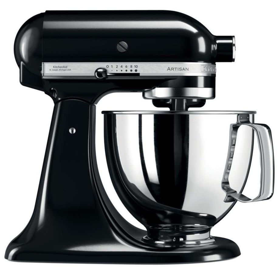 Kjøkkenmaskin - KitchenAid Kjøkkenmaskin 5KSM125EOB Artisan - Onyx black - 5KSM125EOB