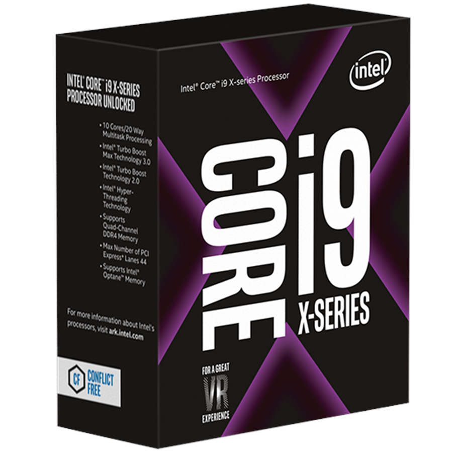 Prosessor/CPU - Intel Core i9-7920X Skylake-X Prosessor/CPU - 12 kjerner - 2.9 GHz - Intel LGA2066 - Intel Boks (med kjøler) - BX80673I97920X