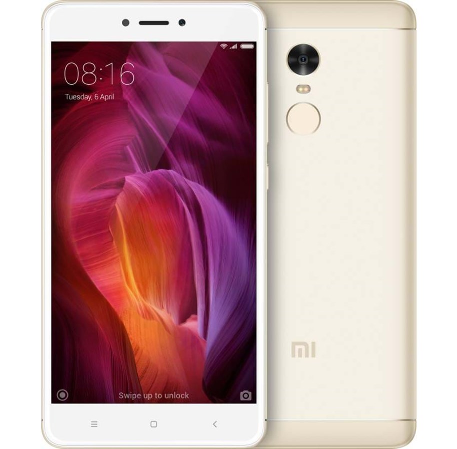 Mobiltelefoner - Xiaomi Redmi Note 4 32GB - Gold - XM-RN4-32-CE/GD