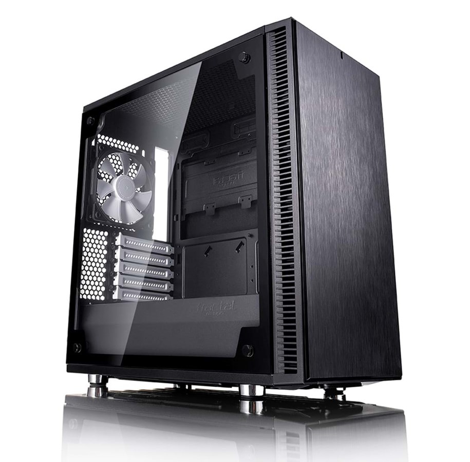 Kabinett - Fractal Design Define Mini C TG - Kabinett - Miditower - Svart - FD-CA-DEF-MINI-C-BK-TG