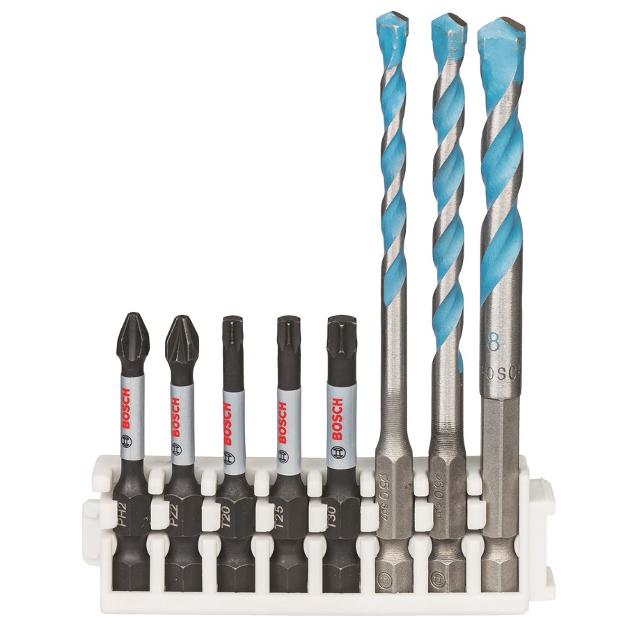 Bosch Hex 9 MultiConstruction 5 6 8 Mm Impact Power Skrubit 50 Mm PH2 