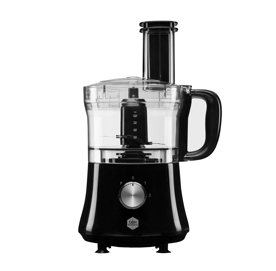 Kjøkkenmaskin - OBH Nordica Foodprosessor Compact Fresh Black - 6792 - 3000000089