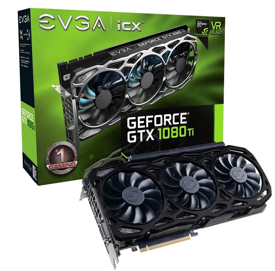 Grafikkort - EVGA GeForce GTX 1080 Ti FTW3 Elite GAMING Black - 11GB GDDR5X RAM - Grafikkort - 11G-P4-6797-K2