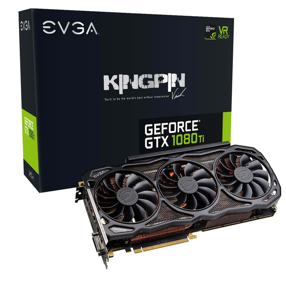 Grafikkort - EVGA GeForce GTX 1080 Ti - 11GB GDDR5X RAM - Grafikkort - 11G-P4-6798-KR