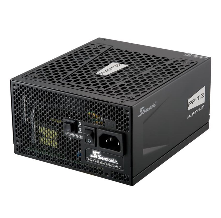 Strømforsyning (PSU) - Seasonic Prime Platinum 1300 Strømforsyning (PSU) - 1300 Watt - 135 mm - ATX - 80 Plus Platinum sertifisert - SSR-1300PD