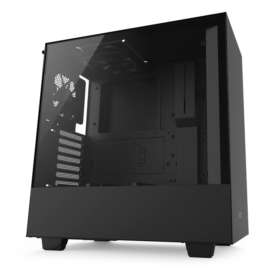 Kabinett - NZXT H500 Matte Black - Kabinett - Miditower - Svart - CA-H500B-B1
