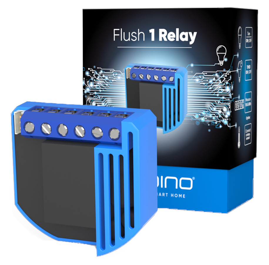 Smarthus - Qubino Flush 1 Relay - ZMNHAD1