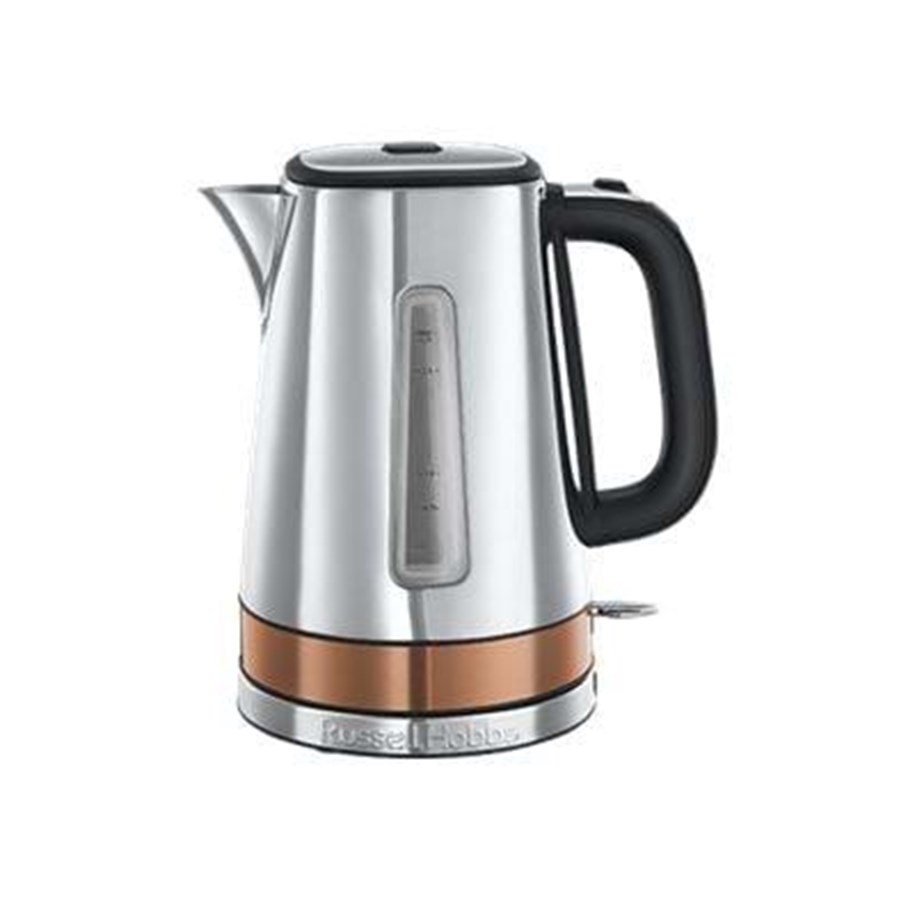 Vannkoker - Russell Hobbs Vannkoker Luna 24280-70 - Kobber/grå - 2400 W - 24280-70