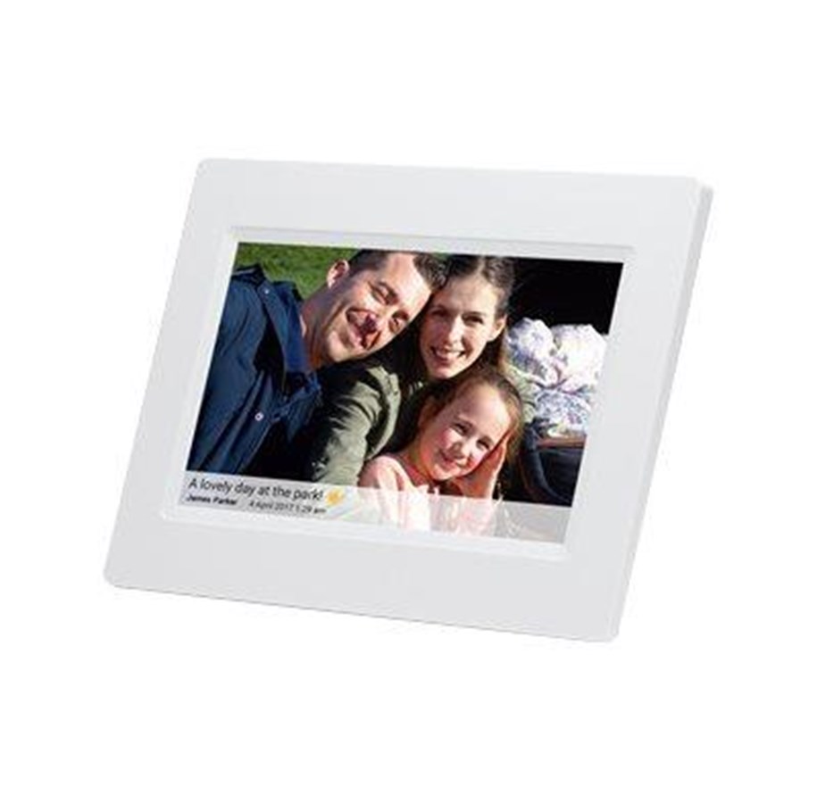 Digital fotoramme - DENVER FRAMEO PFF-710WHITE - White - PFF-710WHITE