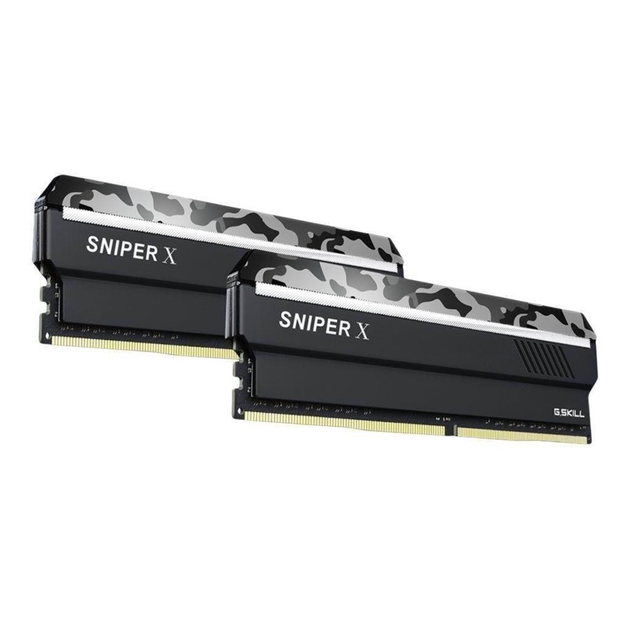 RAM - G.Skill Sniper X DDR4-3600 - 16GB - CL19 - Dual Channel (2 pcs) - Intel XMP - Svart - F4-3600C19D-16GSXWB