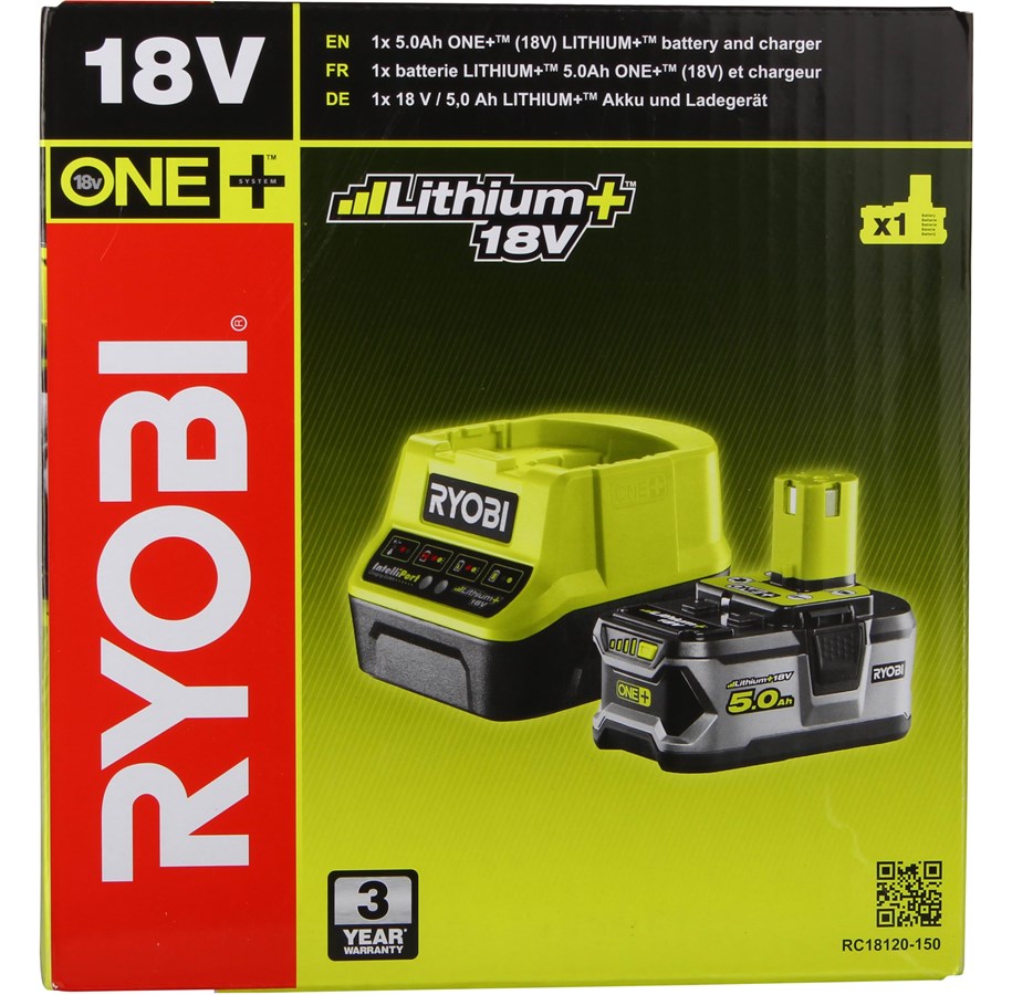 Batterier & Ladere - Ryobi ONE+ RC18120-150 - 5133003366
