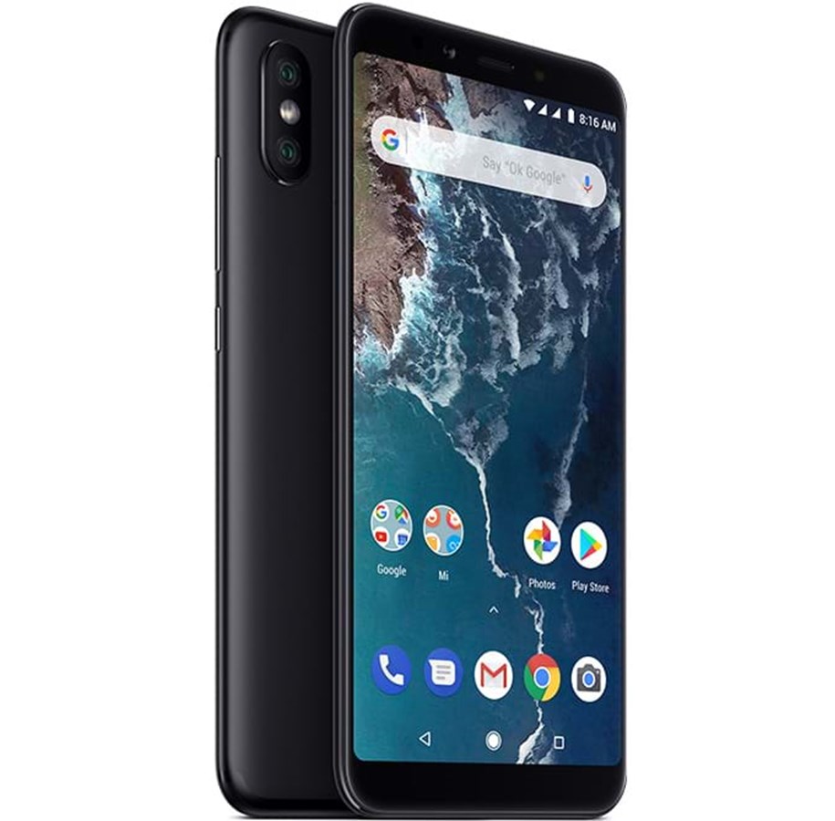 Mobiltelefoner - Xiaomi Mi A2 128GB - Black - MZB6549EU