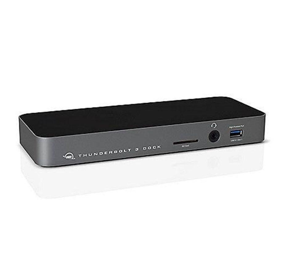 Dokkingstasjon - OWC Thunderbolt 3 Dock - 12-Port - Space Gray - OWCTB3DK12PSG