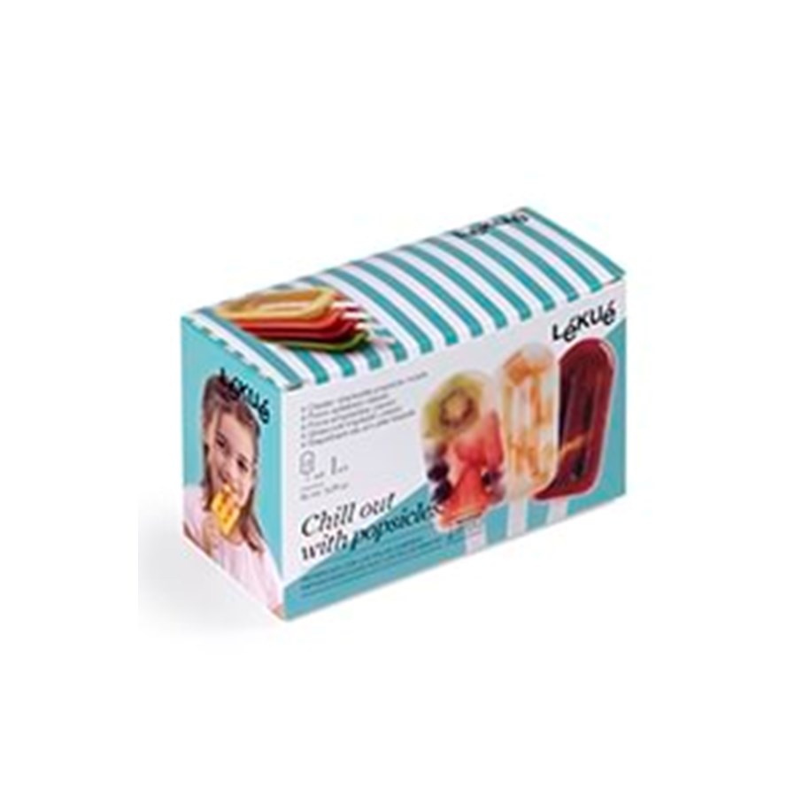 Kjøkkenredskaper - Lékué Ice Lolly Forms 95 ml/ 4 pcs - 8420460010937