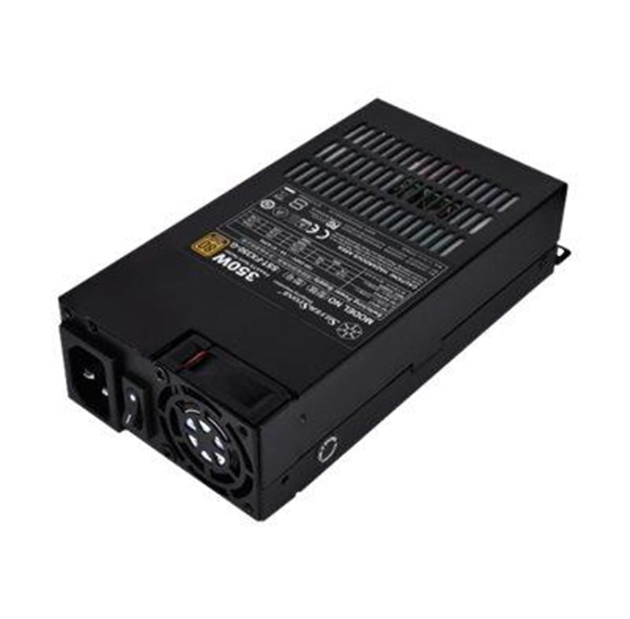 Strømforsyning (PSU) - SilverStone TFX Series FX350-G Strømforsyning (PSU) - 350 Watt - 40 mm - ATX 2.4 - 80 Plus Gold sertifisert - SST-FX350-G
