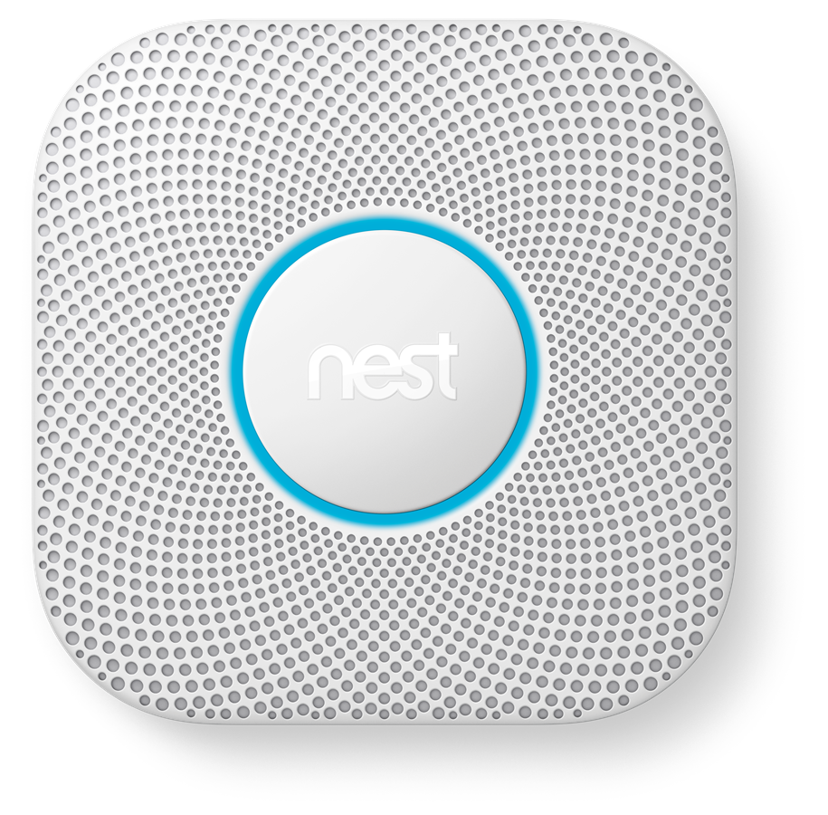 Smarthus - Google Nest Protect - Wired Smoke Alarm 2nd Gen - S3003LWNO
