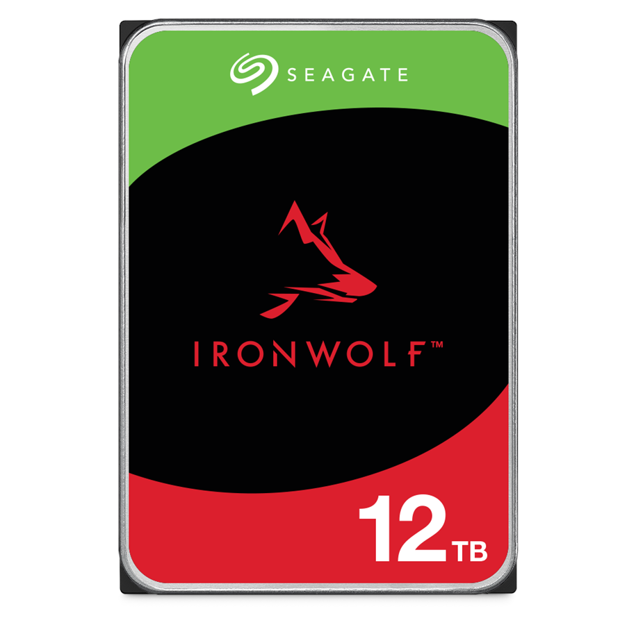 Harddisk - Seagate IronWolf - 12TB - Harddisk - ST12000VN0008 - SATA-600 - 3.5" - ST12000VN0008