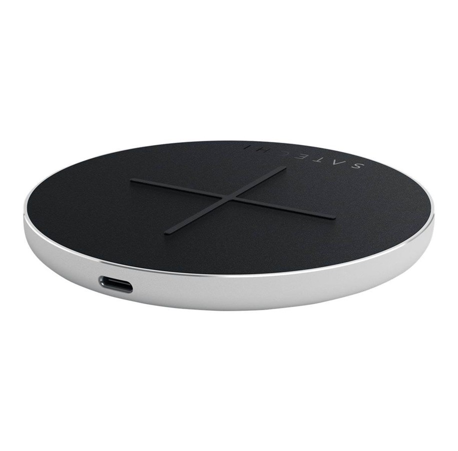 Mobil - Adaptere og ladere - Satechi Aluminum Type-C Fast Wireless Charger V2 - ST-IWCBM