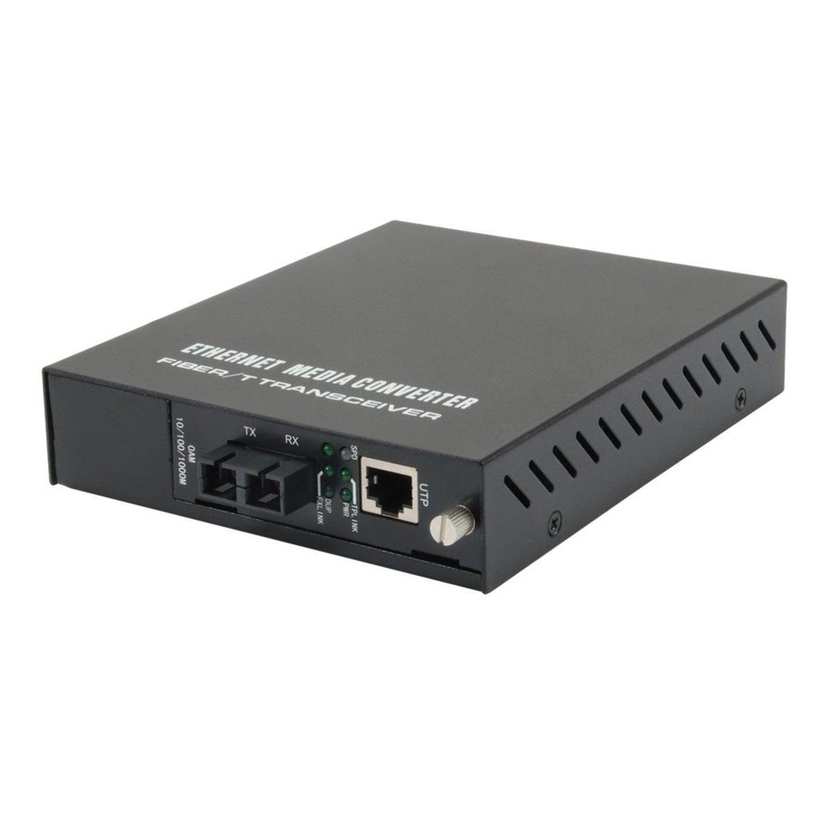 Repeater & Transceiver - LevelOne Media Konverter GVM-1101 RJ45>SC  MM Mana - GVM-1101