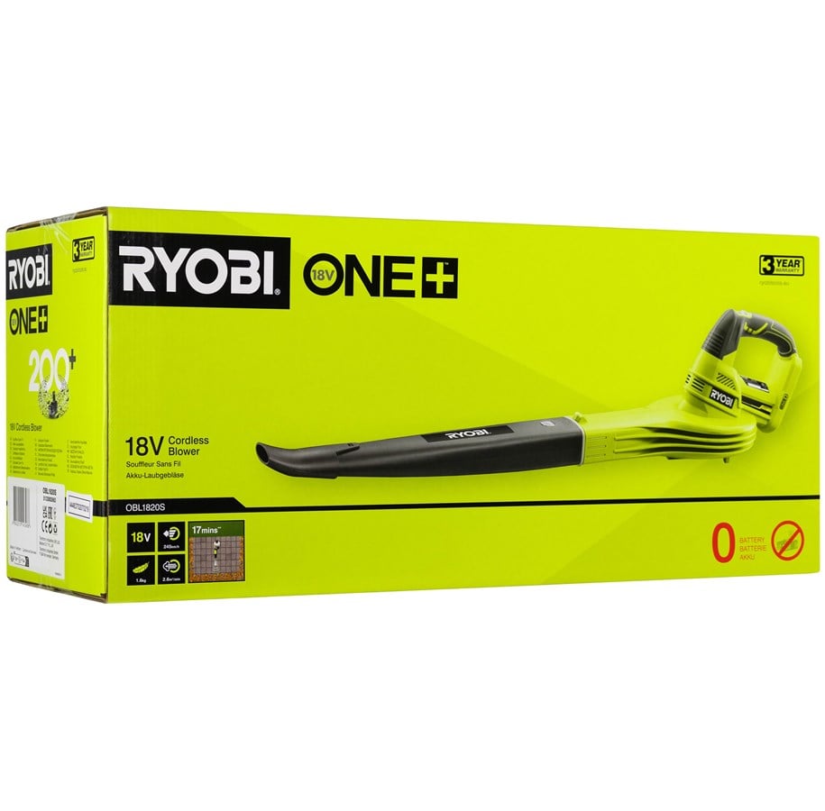 Løvblåser - Ryobi OBL1820S ONE+ Cordless Blower - 5133002663