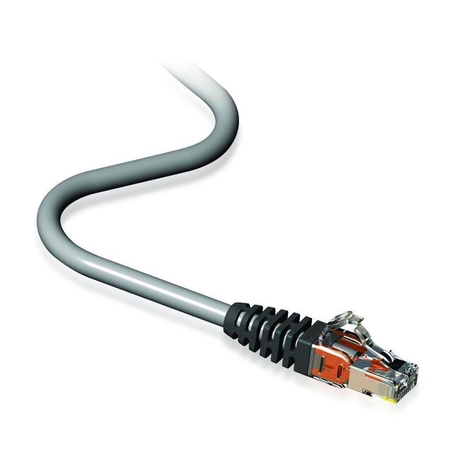 Kobber kabling - Leviton Patch cords cat6a s/ftp 0.5m lszh grey - AC6PCG005-888HB