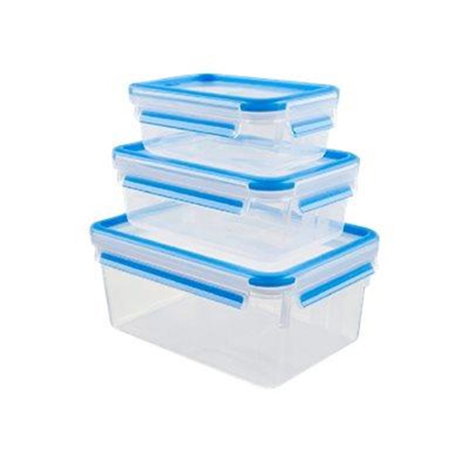 Kjøkkentilbehør - Tefal MasterSeal FRESH box 3pcs 0.55/1.0/2.30L - K3028912