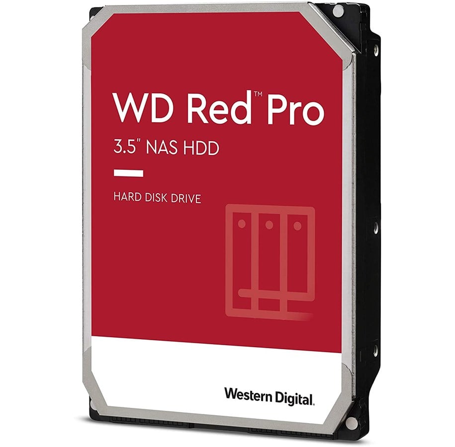 Harddisk - WD Red Pro - 12TB - Harddisk - WD121KFBX - SATA-600 - 3.5" - WD121KFBX