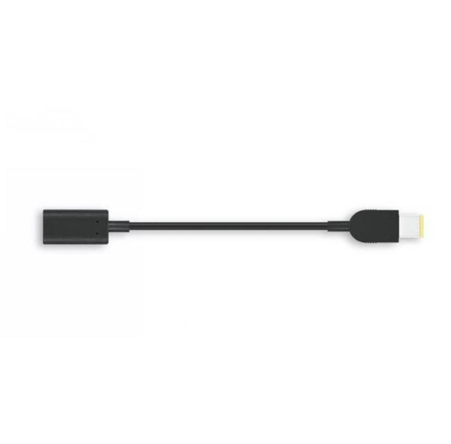 Diverse kabel - Lenovo USB-C to Slim-tip Cable Adapter - power connector adaptor / 4X90U45346 - 4X90U45346