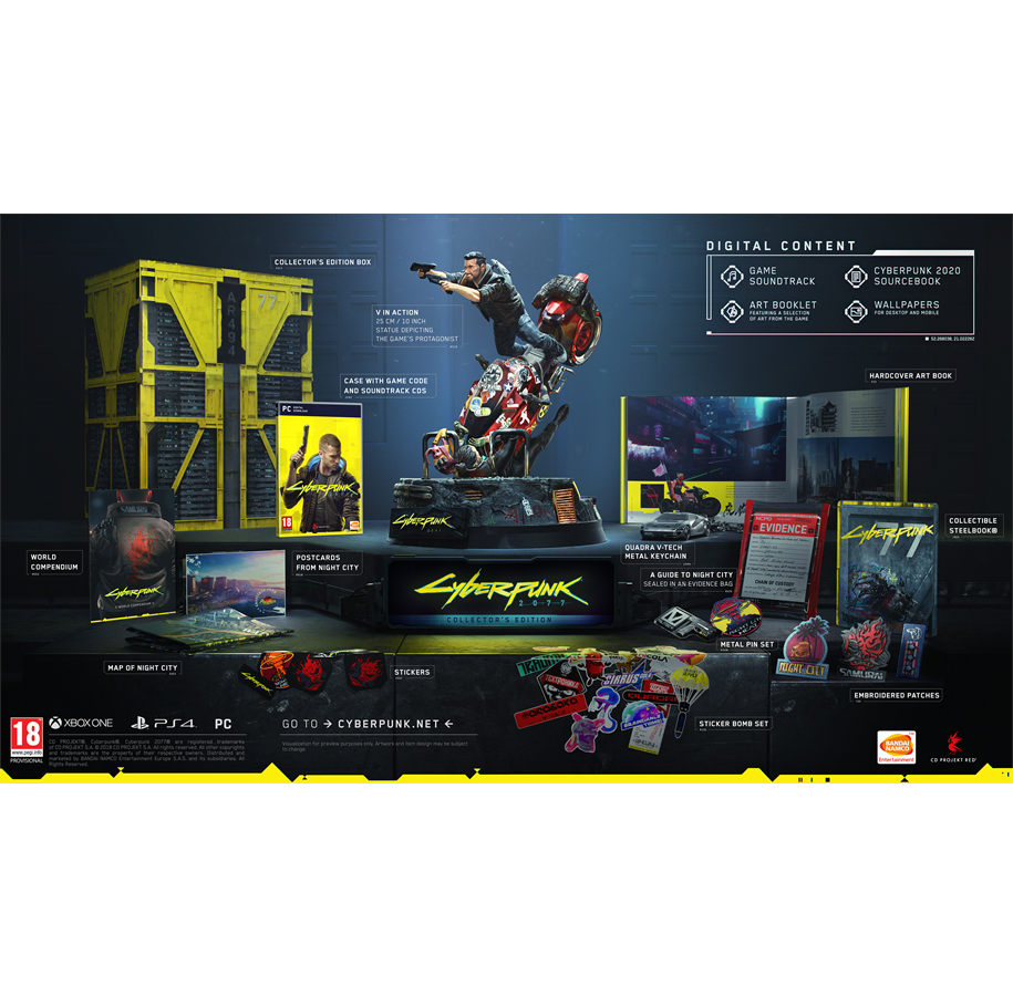 Spill - Cyberpunk 2077 - Collector's Edition - Windows - RPG - 5902367641047