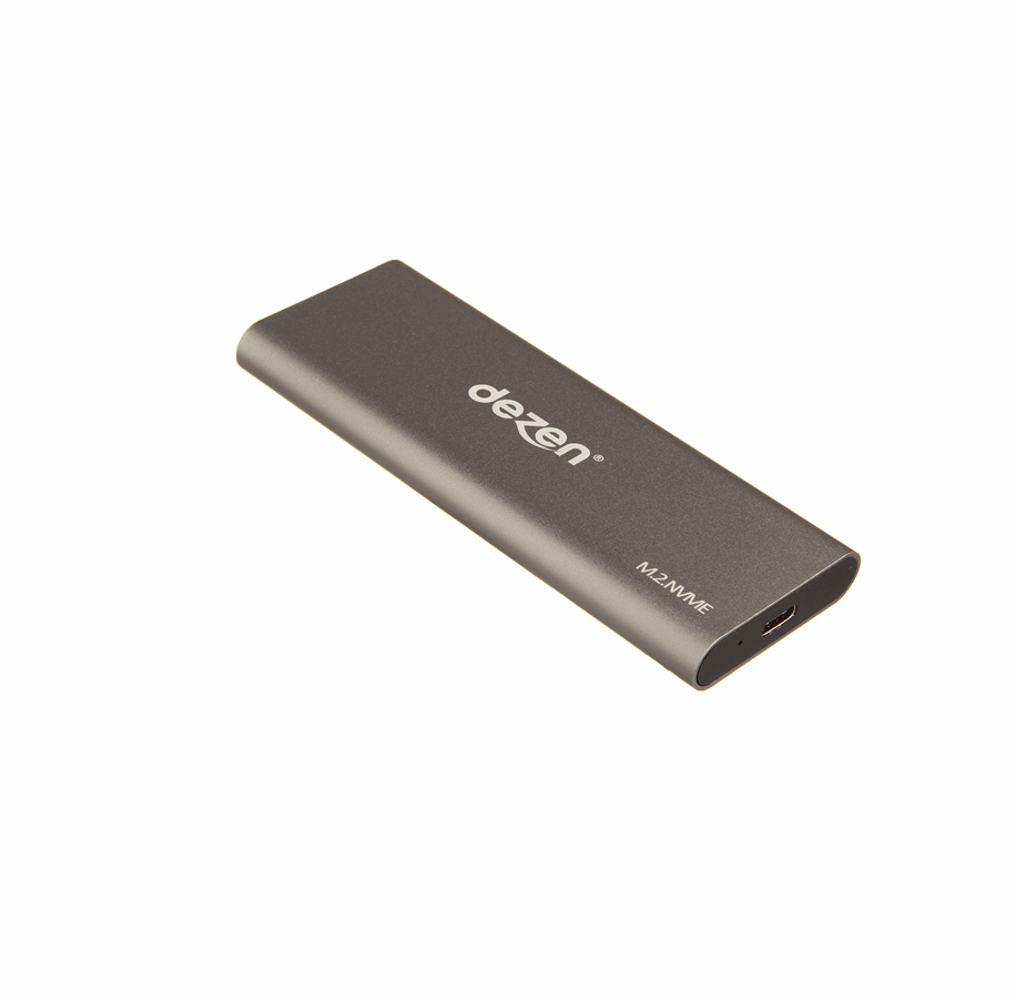 Harddisk - Tilbehør - dezen Premium M.2 NVMe USB-C Enclosure - DZ-PRE-M2UCE