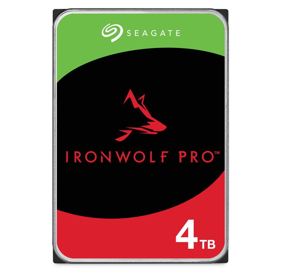 Harddisk - Seagate IronWolf Pro - 4TB - Harddisk - ST4000NE001 - SATA-600 - 3.5" - ST4000NE001