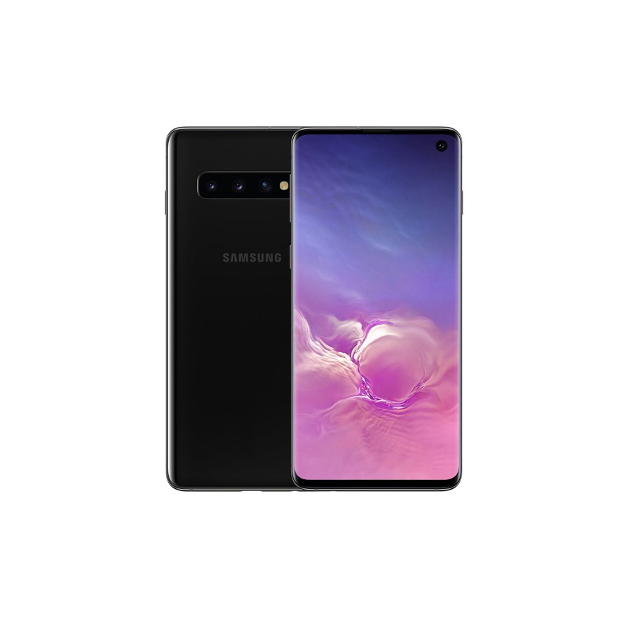 Mobiltelefoner - Samsung Galaxy S10 128GB - Prism Black - SM-G973FZKDNEE