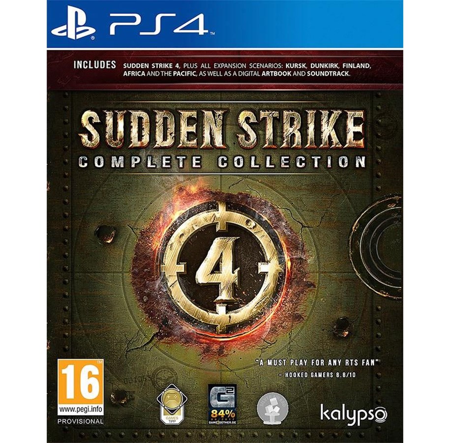Spill - Sudden Strike 4: Complete Collection - Sony PlayStation 4 - Strategi - 4260458361658