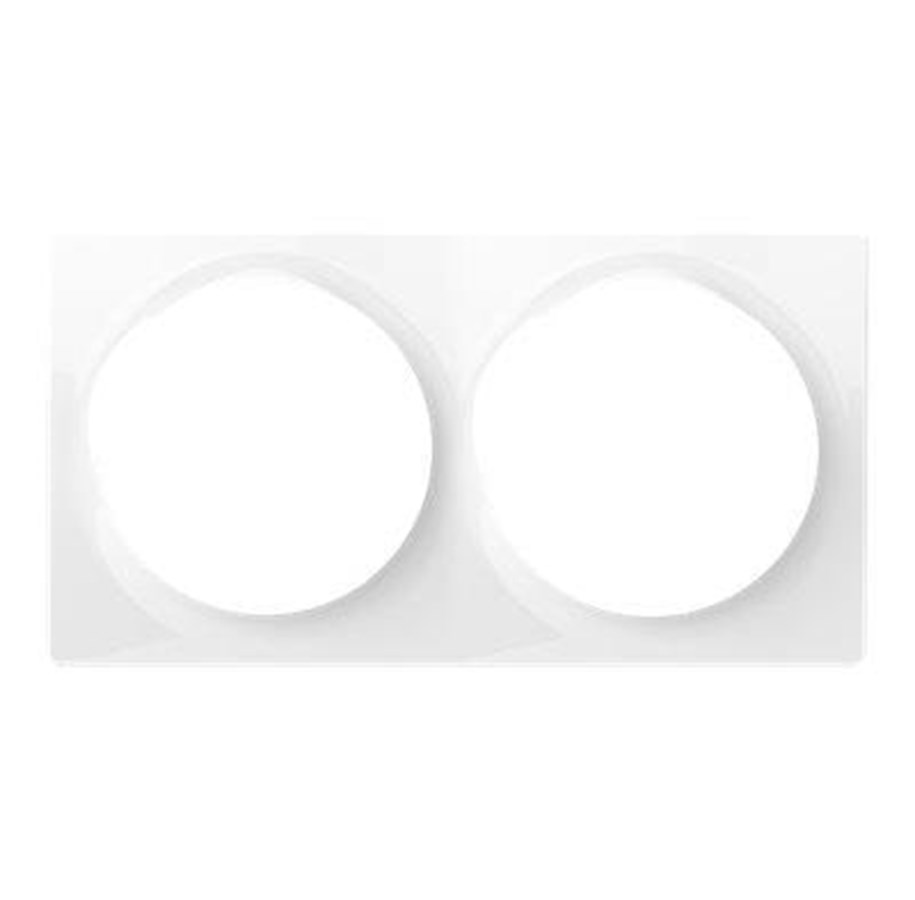 Smarthus - Fibaro Walli Double Cover Plate - FG-Wx-PP-0003