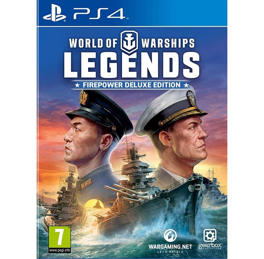 Spill - World of Warships: Legends (Firepower Deluxe Edition) - Sony PlayStation 4 - Simulator - 5060146469227