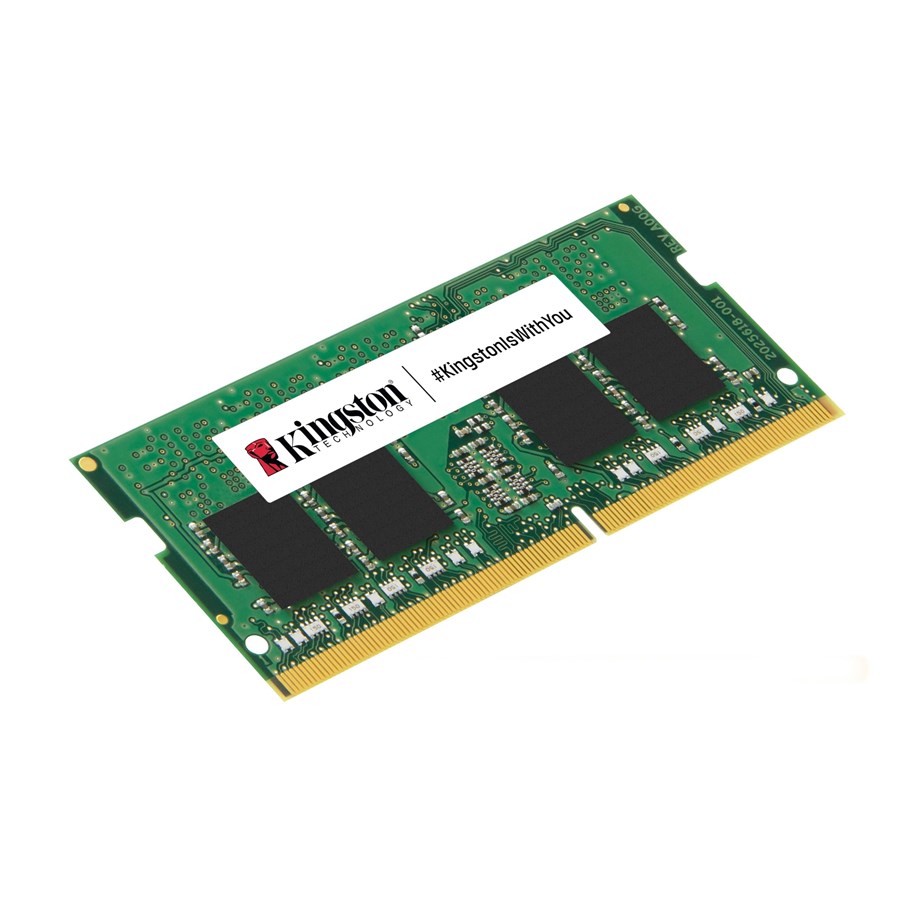 RAM - Kingston ValueRAM SODIMM DDR4-3200 - 4GB - CL22 - Single Channel (1 pcs) - Grønn - KVR32S22S6/4